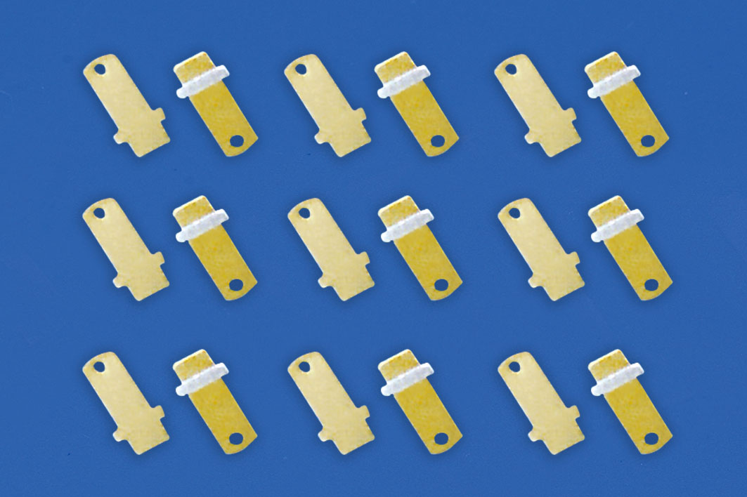 Composite springboard silver copper inlaid composite